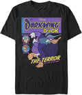 Big Duck Darkwing Comic Mens Tops Short Sleeve Tee Shirt Black 3X