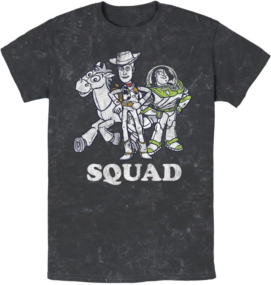 Pixar Toy Story Squad Buddies Young Mens Short Sleeve Tee Shirt
