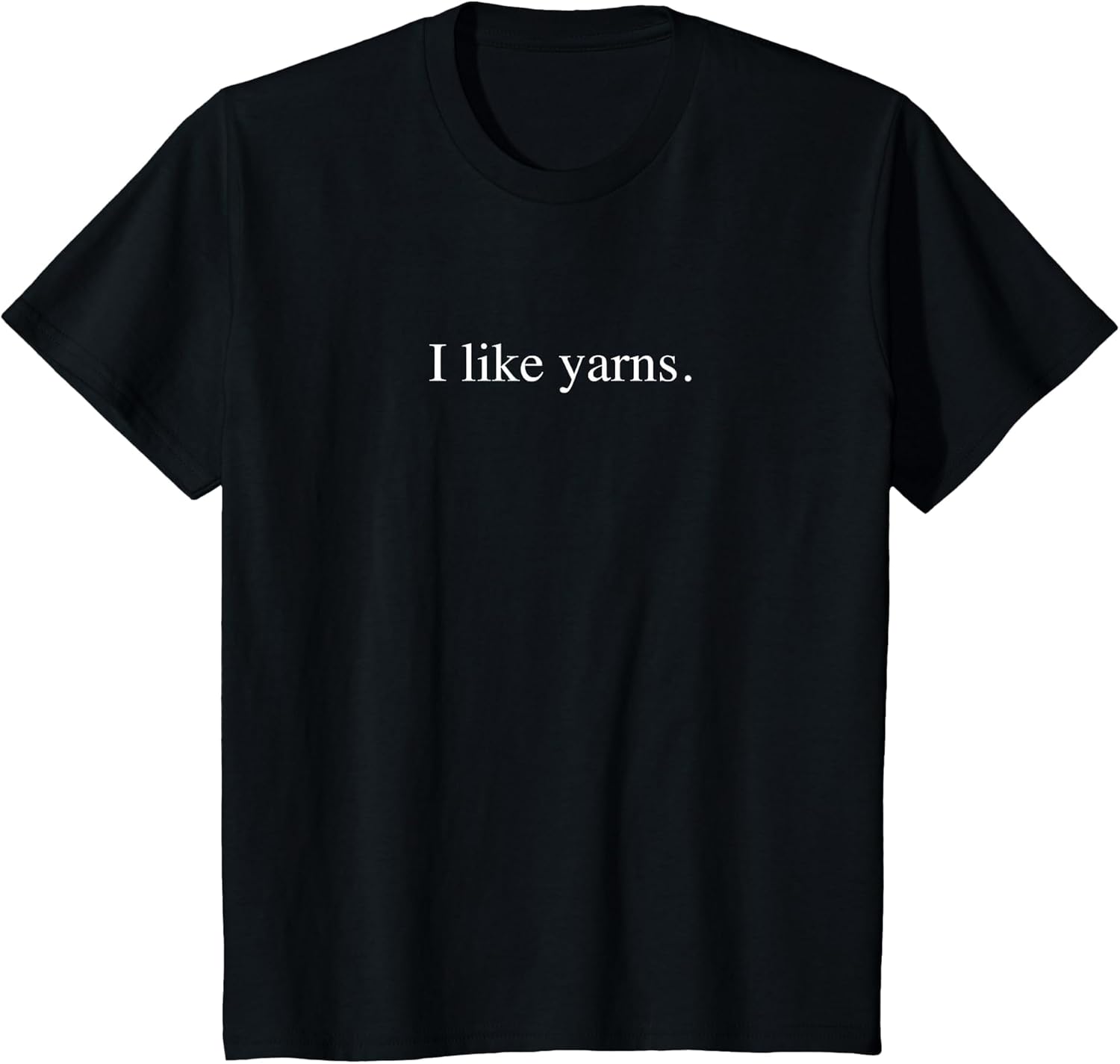 I like yarns - Funny Typography