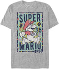 Nintendo Big Tall Tacky Mens Tops Short Sleeve Tee Shirt