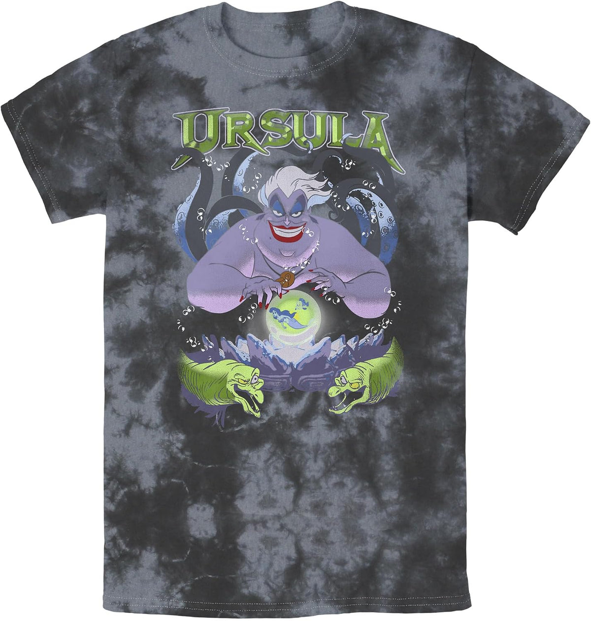 Princess Ursula Charm Young Mens Short Sleeve Tee Shirt