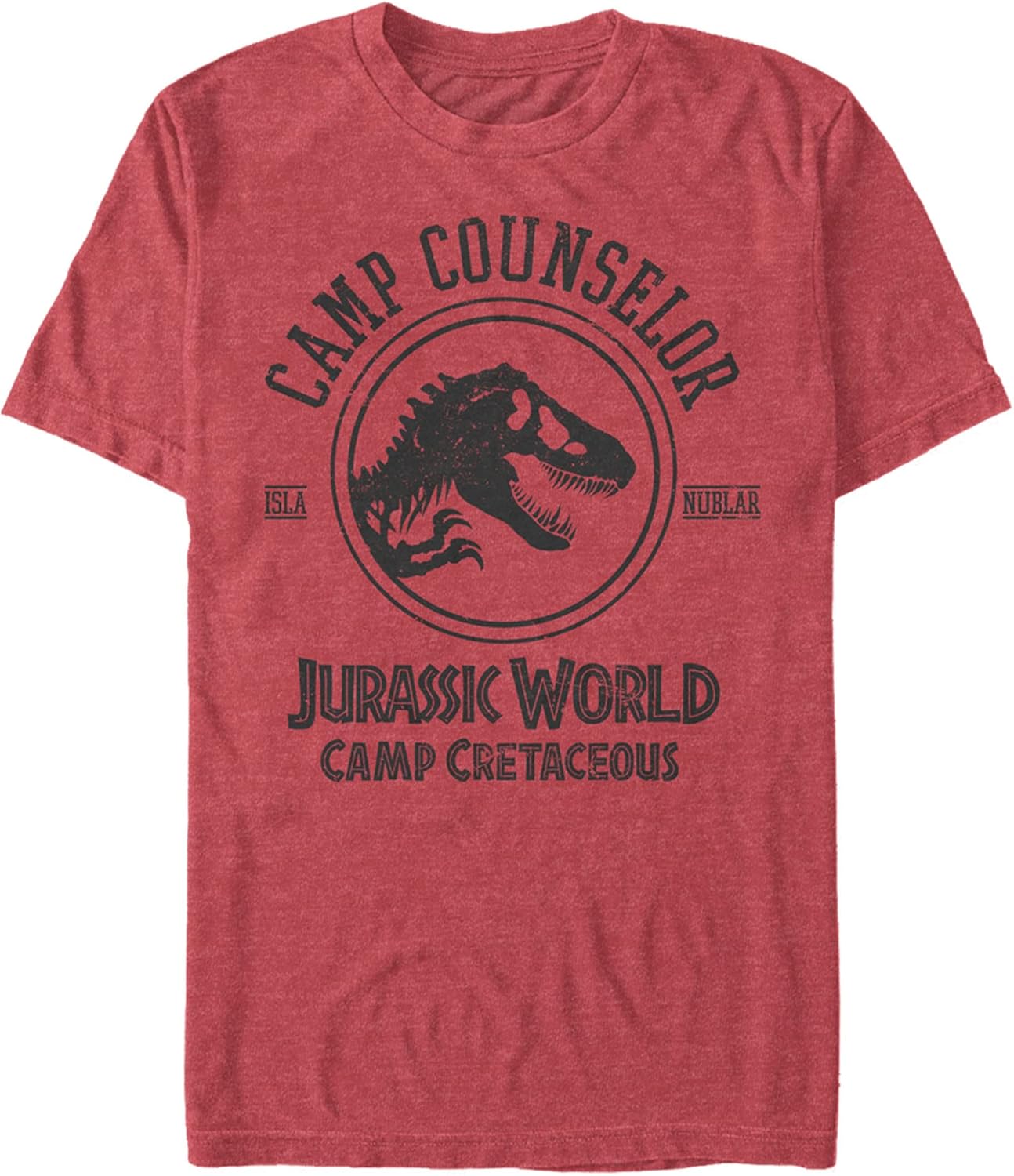 Fifth Sun Cretaceous Camp Counselor Collegiate Young Mens Short Sleeve Tee Shirt