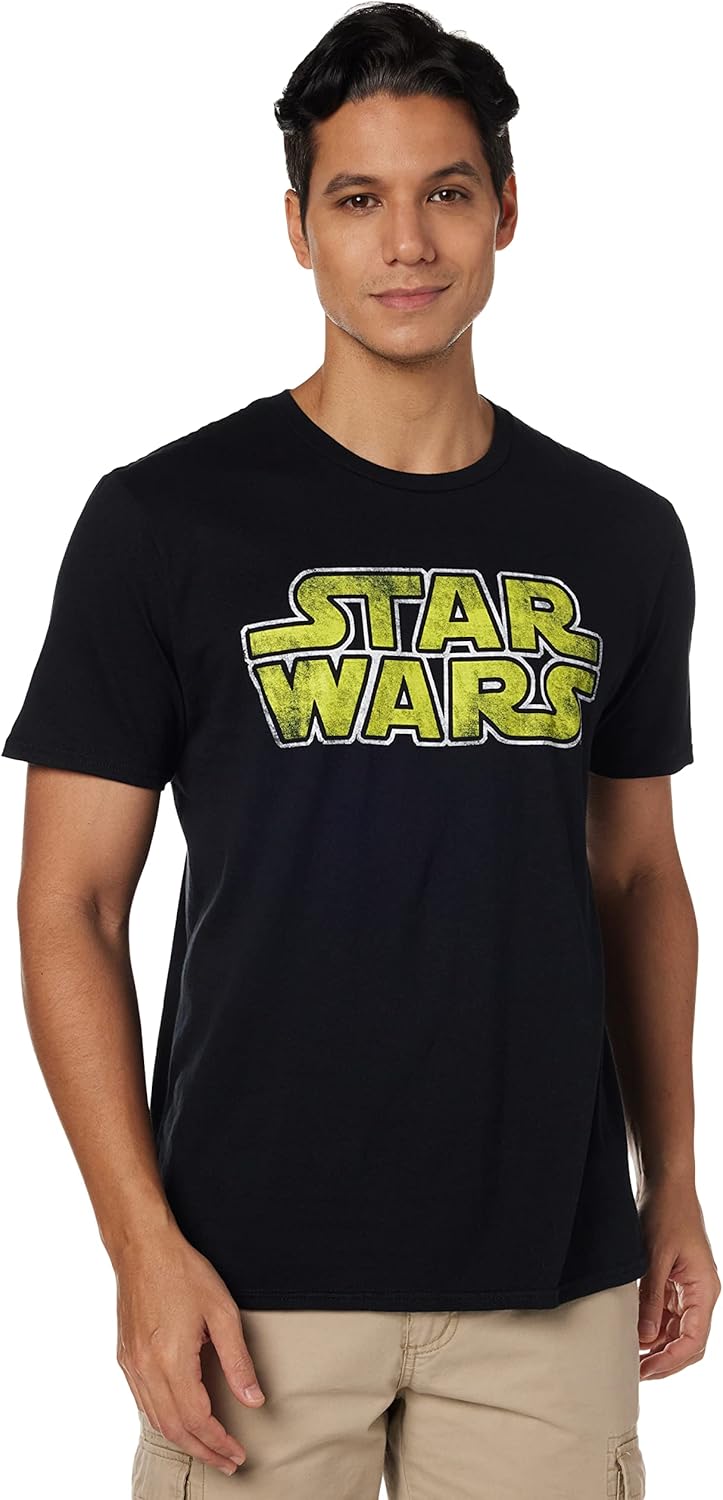Star Wars Mens Classic Vintage Simple Logo