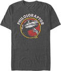 Jurassic Park Philoso Raptor Mens Tops Short Sleeve Tee Shirt
