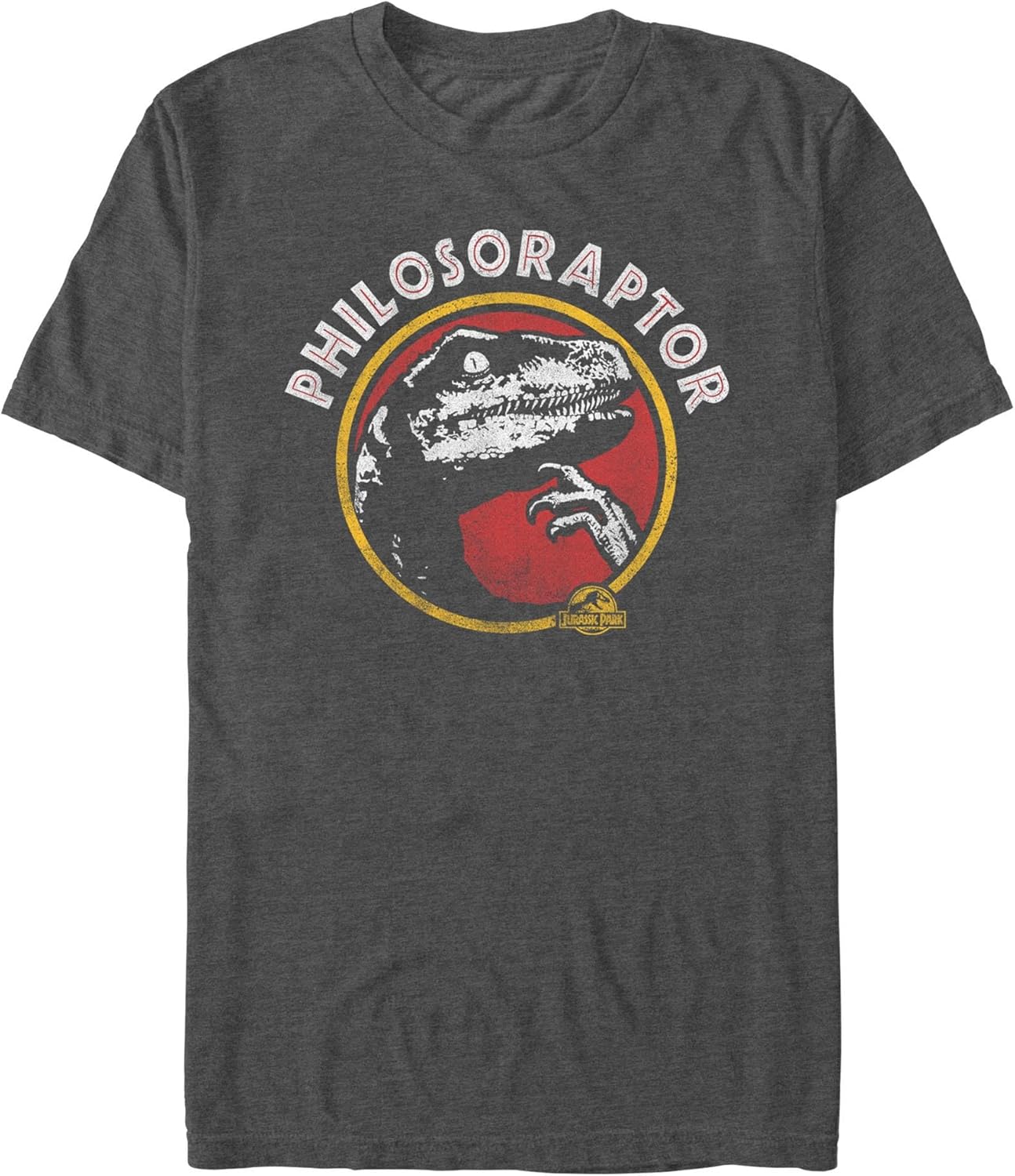 Jurassic Park Philoso Raptor Mens Tops Short Sleeve Tee Shirt