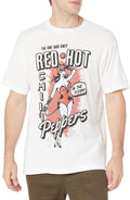 Red Hot Chili Peppers Unisex Adult Standard Official Devil Girl White