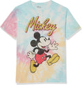 Characters Vintage Mickey Young Mens Short Sleeve Tee Shirt