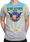 Liquid Blue Mens Allman Bros Flying Peach Short Sleeve