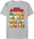 Nickelodeon Mens Big Tall Emotions Of Garfield