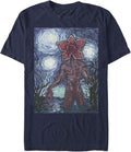 Stranger Things Mens Demogorgon Starry Night