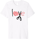 I Love Crochet Heart Yarn Knitting Premium