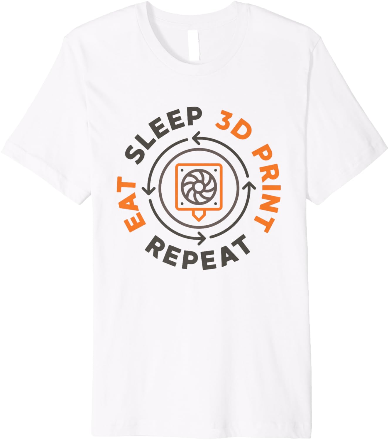 Eat Sleep 3D Print Repeat 3D Printing 3D Printer Premium