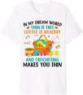 Crochet Yarn Coffee Collecting Lover knitting Yarn Hoarder Premium