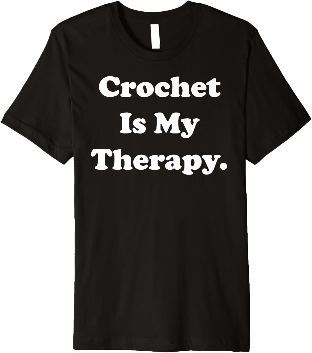 Crochet Is My Therapy Passionate Yarn Lovers Premium