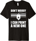 Funny 3D Printer Geek Filament Printing Machine Lover Outfit Premium