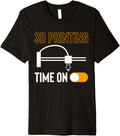 3D Printing Time On 3D Printer Printing Premium
