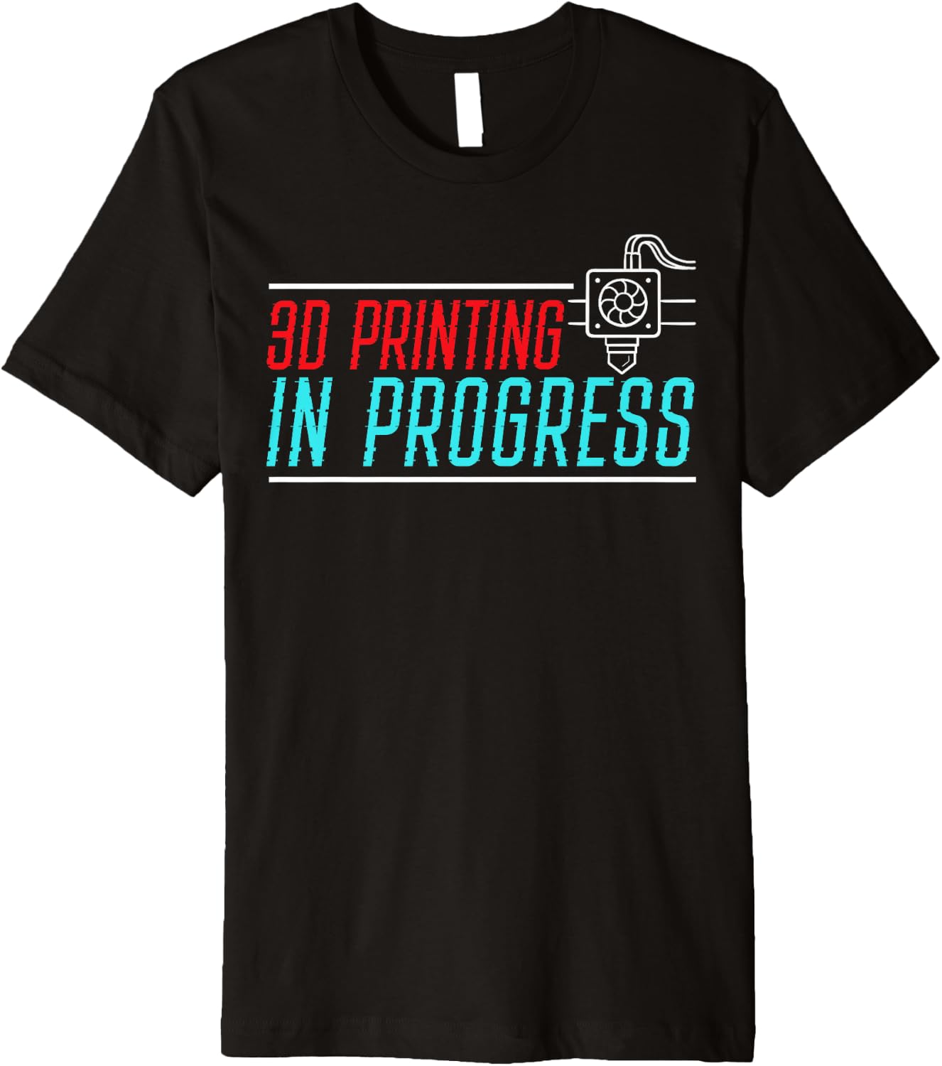 3D Printing In Progress Additive Manufacturing 3D Printer Premium