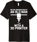 Funny 3D Printing Designs Grandpa 3D Printer Enthusiasts Premium