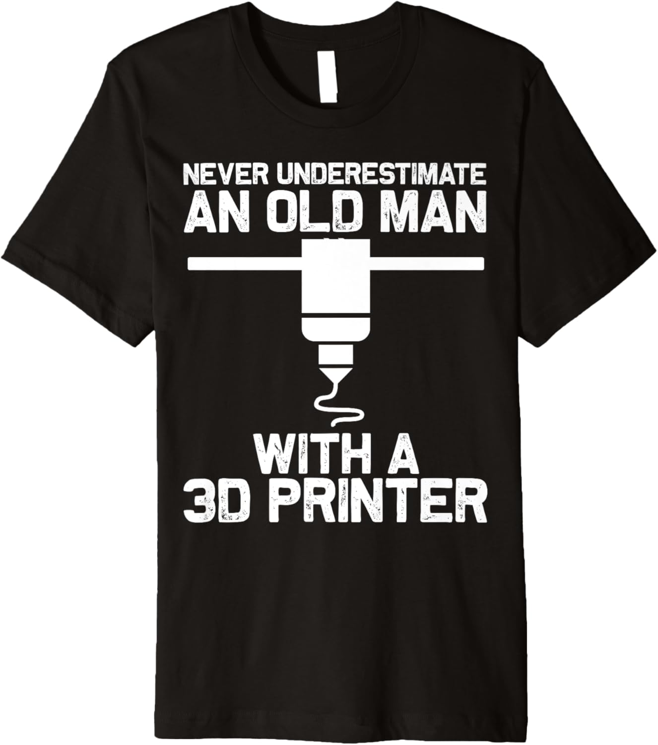 Funny 3D Printing Designs Grandpa 3D Printer Enthusiasts Premium