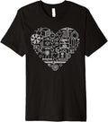 I Love 3D Printing Heart 3D Printers Enthusiasts Premium