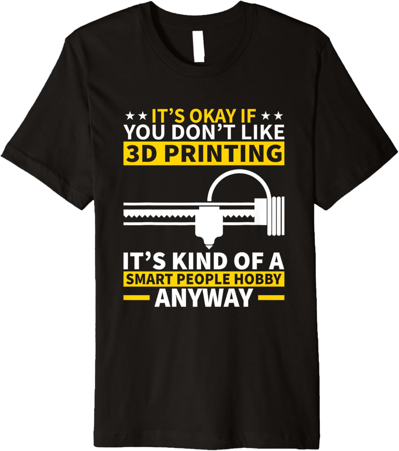 3D Printing Geek Saying Men Women 3D Printer Worker Premium