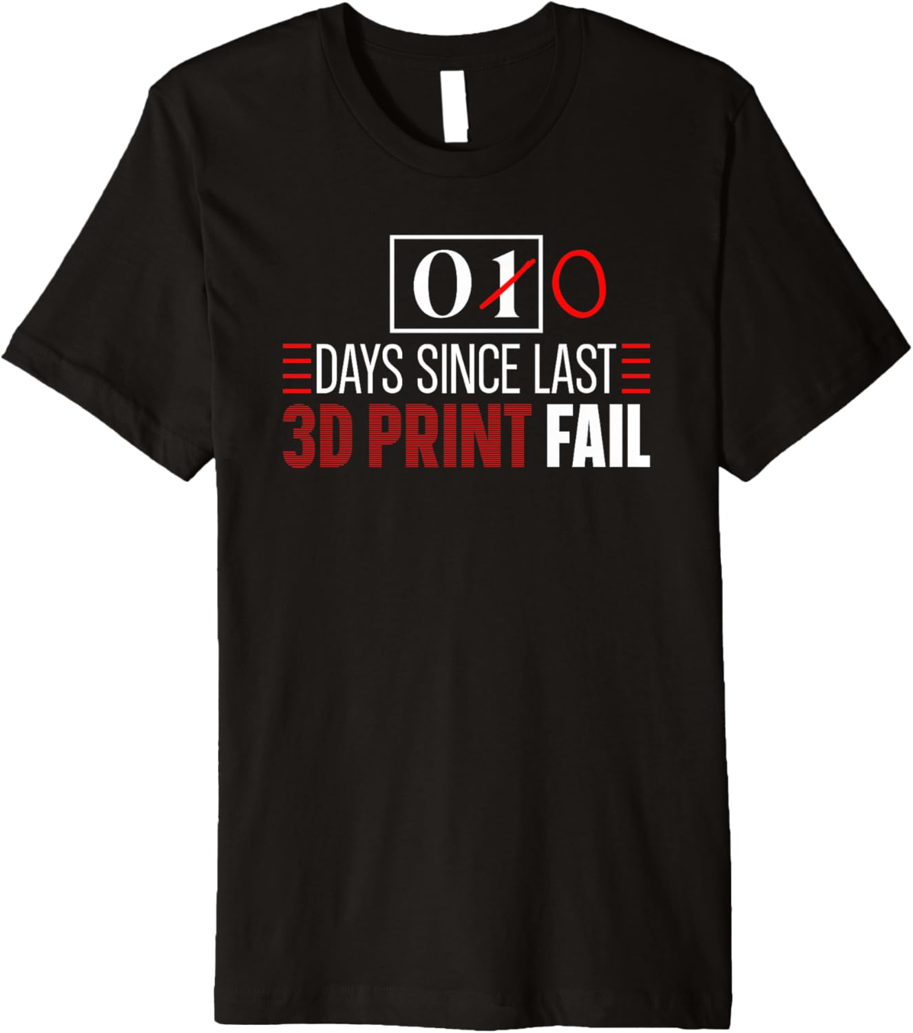 3D Printer Days Since Last 3D Print Fail 3D Printing Premium