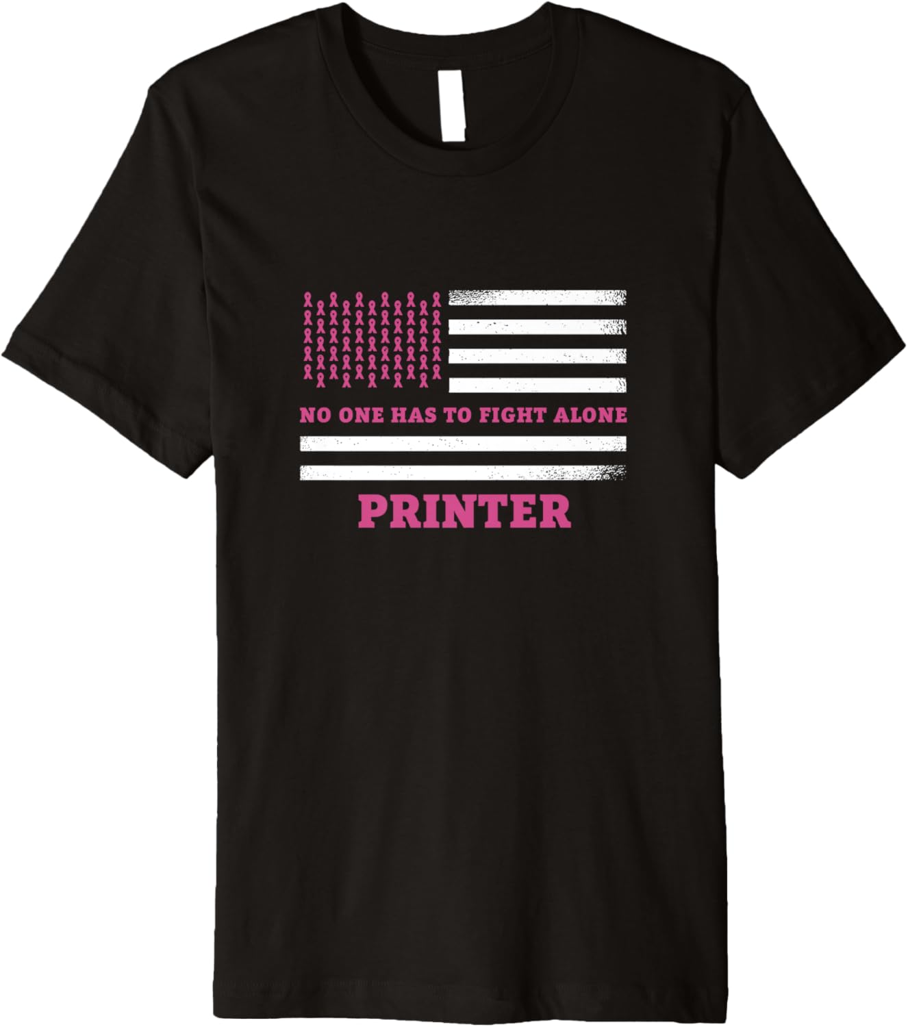 Breast Cancer Awareness Printer Pink Ribbon Premium