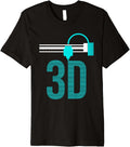 Cool 3D Printing Art Men Women 3D Print Lover 3D Printer Premium