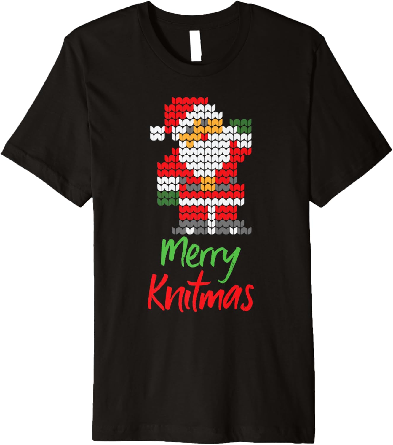 Knitting Christmas Wool Yarn Knitter Merry Knitmas Premium