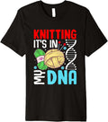 Knitting It's In My DNA Yarn Heartbeat Premium