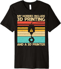 Cool 3D Print Design Men Women 3D Printer Lover Printing Premium