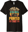 Funny Men 3D Printing Premium