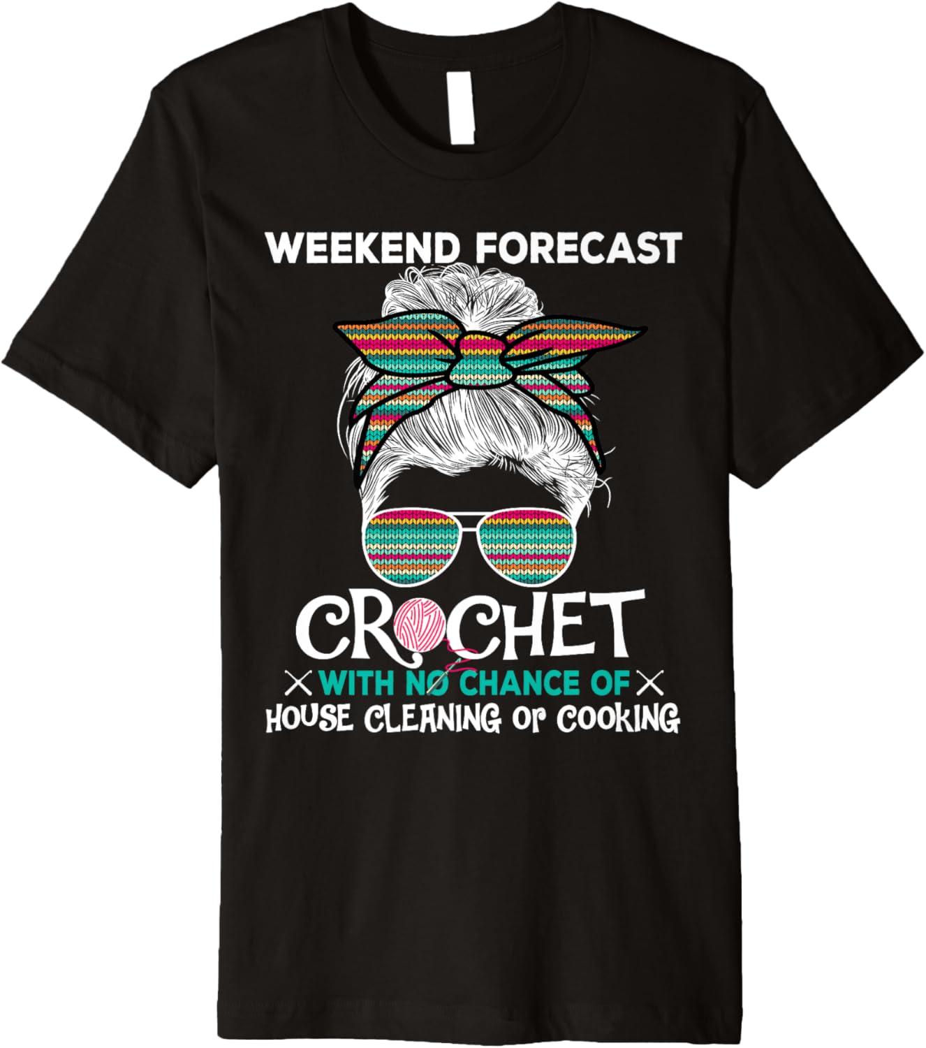 Weekend Forecast Crochet Fun Wool Colorful Pattern Yarn Premium