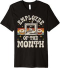 Employee Of The Month 3D Printing Retro Premium