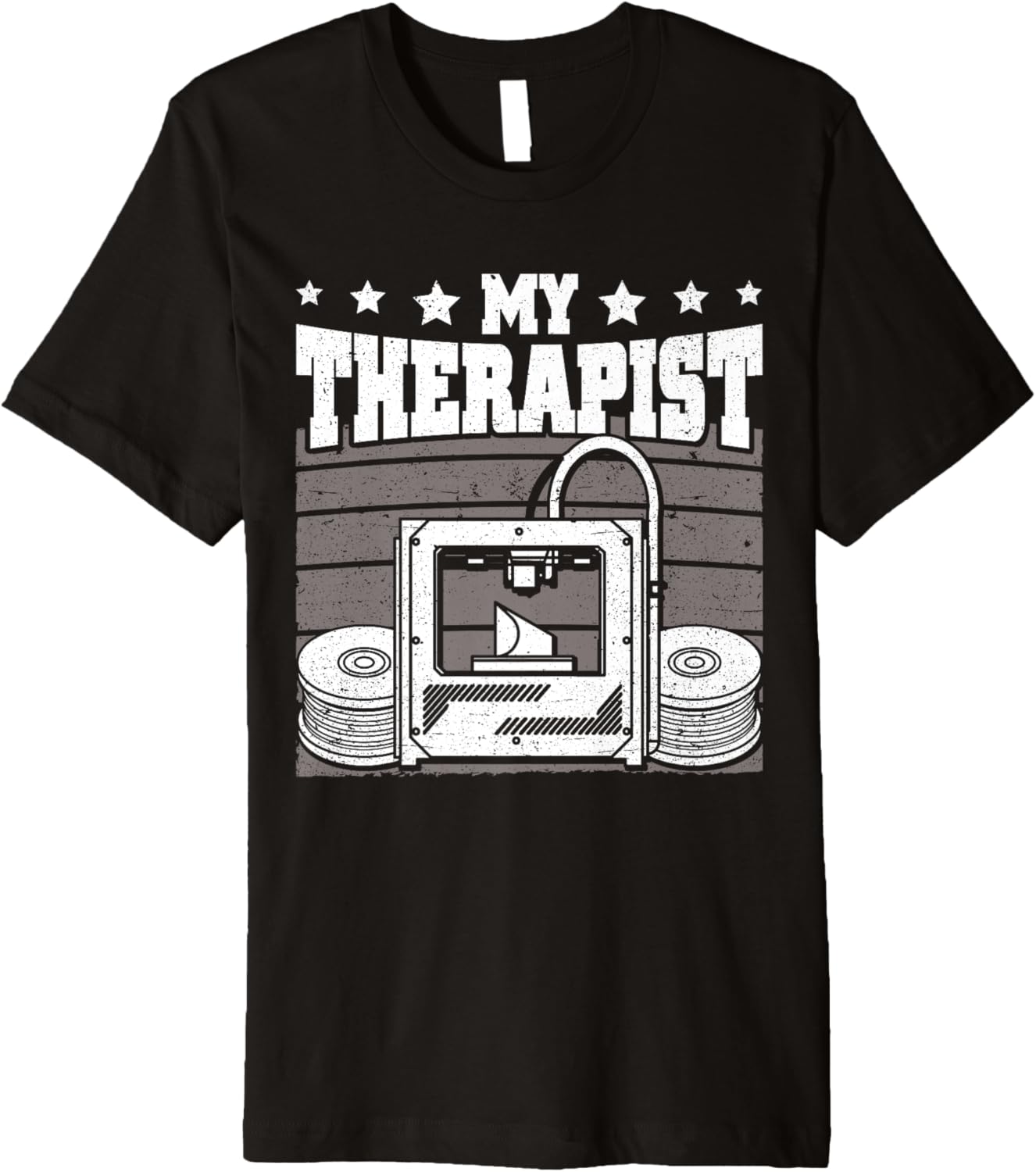 My Therapist 3D Printing Funny 3D Printer Men Premium