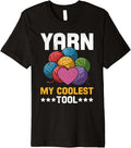 Yarn Collection YARN MY COOLEST TOOL Funny Yarn Collector Premium