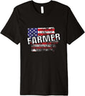 Usa Flag Iowa Farmer