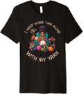 Sewing Girl Knitting Knitter I need Some Time With My Yarn Premium