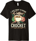 Knitting Yarn Coffee Crochet Knitter Premium