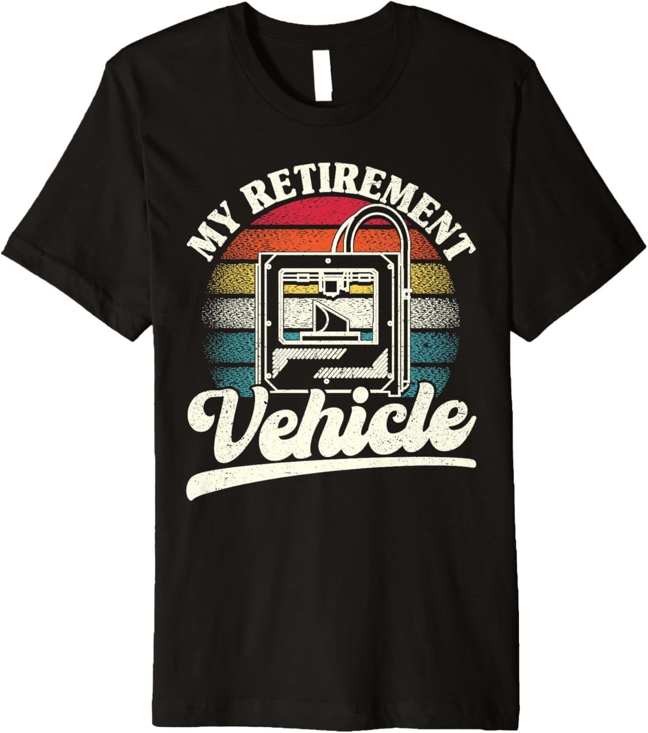 My Retirement Vehicle 3D Printing Retro Premium