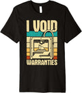 I Void Warranties Retro 3D Printer Printing Funny Premium