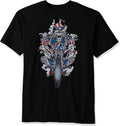 Liquid Blue Mens Plus Size Grateful Dead Moto Sam Short Sleeve