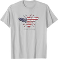 Bee Free Honeybee With American Flag