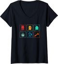Womens Barista Equipment, Coffeemaker Tools Coffee Maker Dad V-Neck