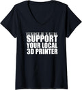 Womens Funny Resin 3D Printer Tshirt 3D Printing Pun Joke Sla Meme