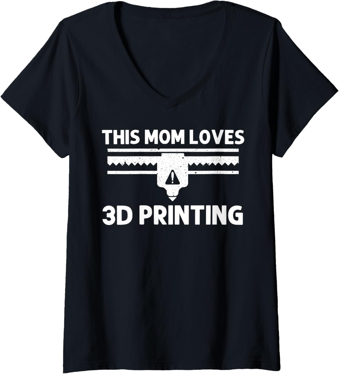 Womens Cool 3D Printing Mom Mama 3D Printer Lovers Print Geeks V