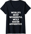 World's Most Wonderful Mold Maker Apprentice V-Neck