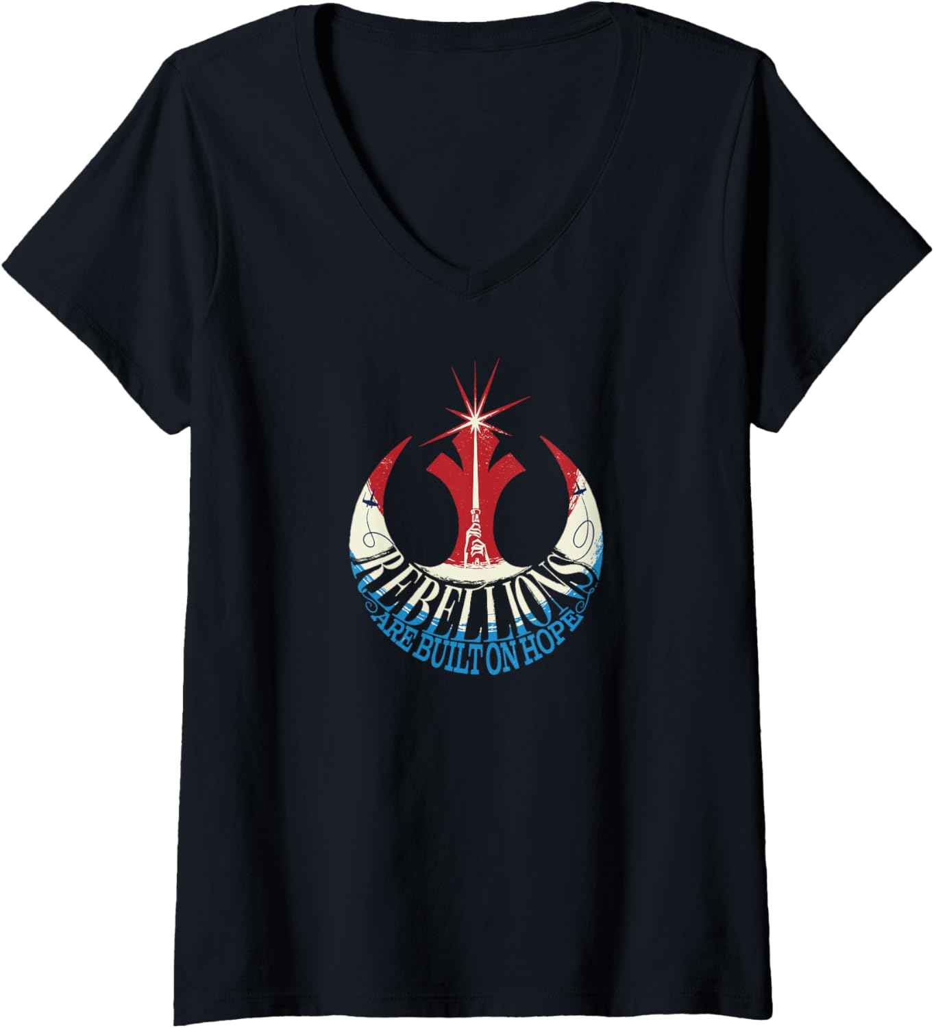 Star Wars Rebel Alliance Rebellions Are Built On Hope Usa V Neck