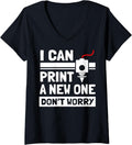 Womens I Can Print A New One 3D Printer Tech Geeks 3D