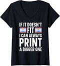 Womens If Im It Fit I Can Always Print A Bigger One
